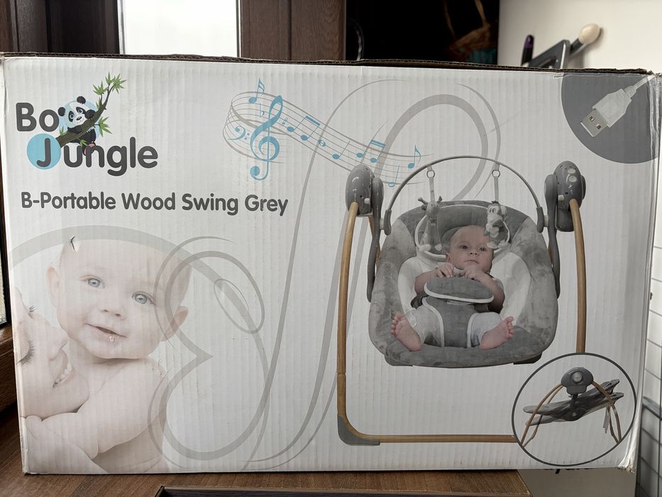 Balansoar electric bebelusi Bo Jungle