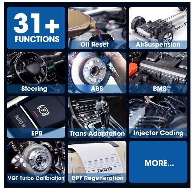 Tester diagnoza si programare auto Autel MaxiCOM MK906BT