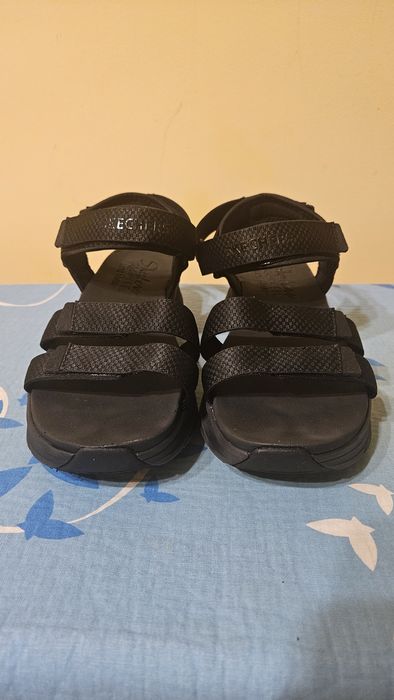 Sandale negre Skechers