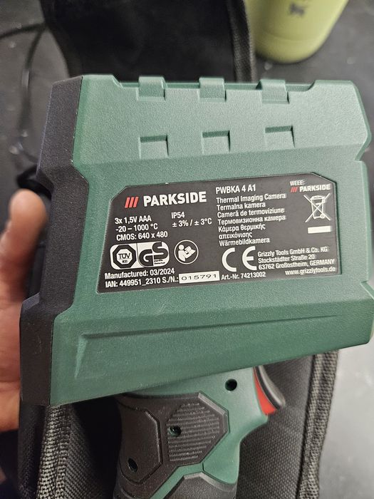 Camera cu viziune termica parkside