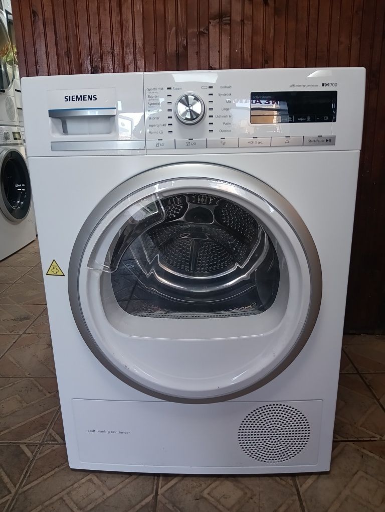 Като нова сушилня с термопомпа Сименс  Siemens IQ 700 А+++ 9кг  !!!