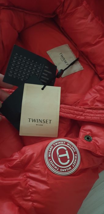 TWINSET Milano Down Parka  44/ - M НОВО! ОРИГИНАЛ! Дамска пух Парка