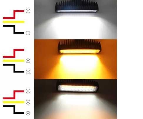 18w 24w 54w led диоден фар халоген прожектор за вграждане или с мигач