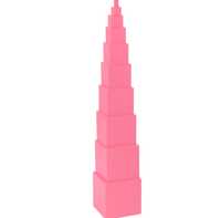 Розовая башня монтессори
