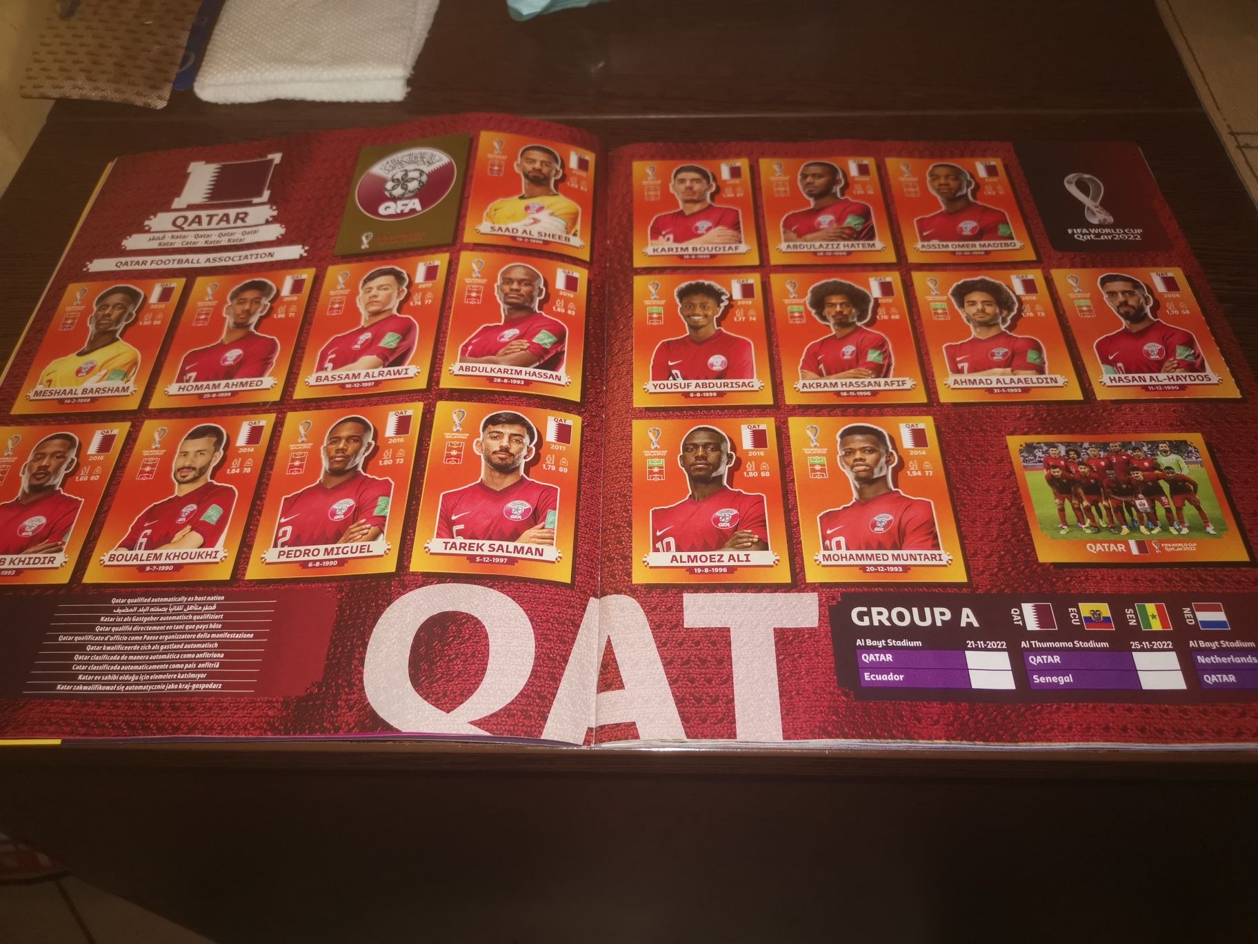 Vand Album stickere fotbal panini Qatar 2022