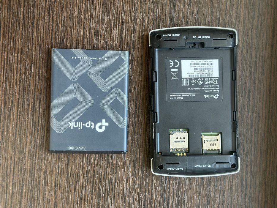 Роутер TP-Link M7450, переносной с сим картой.