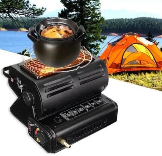 Aragaz portabil si incalzitor pentru camping 2in1 , 1.3KW, MF 0630