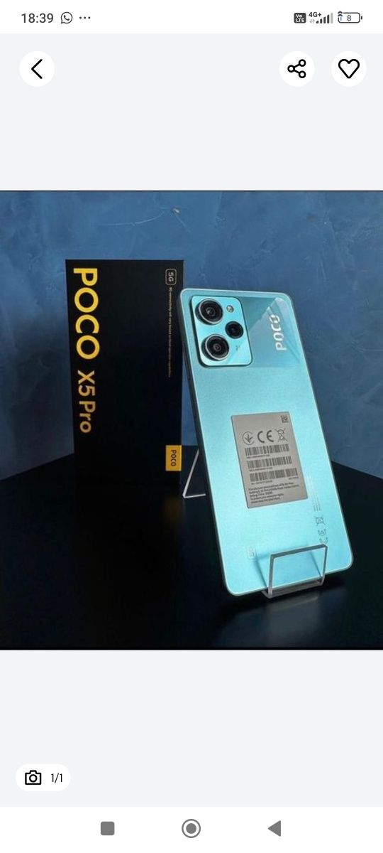 POCO x5 pro 12/250 g