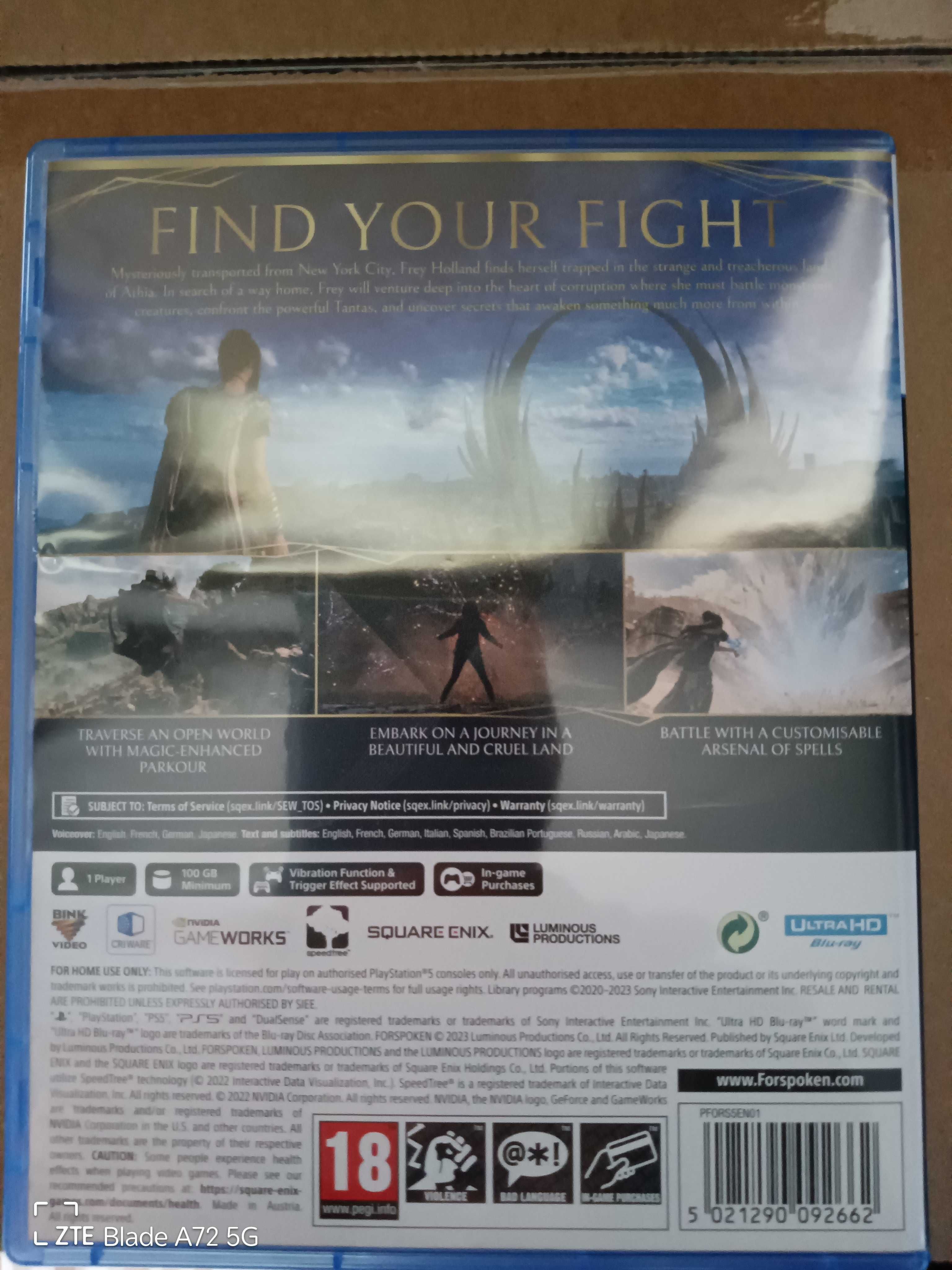 Forspoken ps5 игра