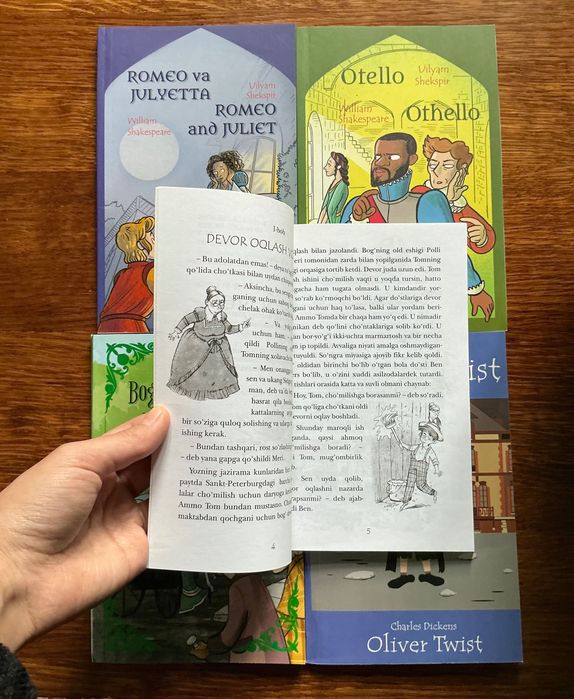 O’zbekcha & Inglizcha kitoblar to’plami