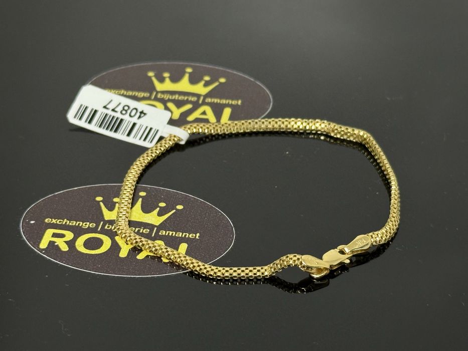 Bijuteria ROYAL : Bratara AUR NOU 14 K  / 2.7 GR