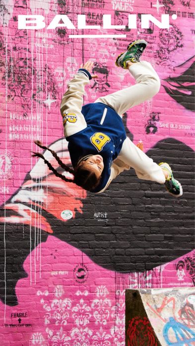 Ballin Amsterdam Varsity Jacket ОРИГИНАЛНО мъжко зимно яке L-М