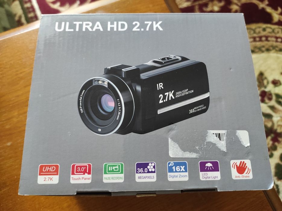 Se vinde camera filmat digitala ultra HD 2.7K