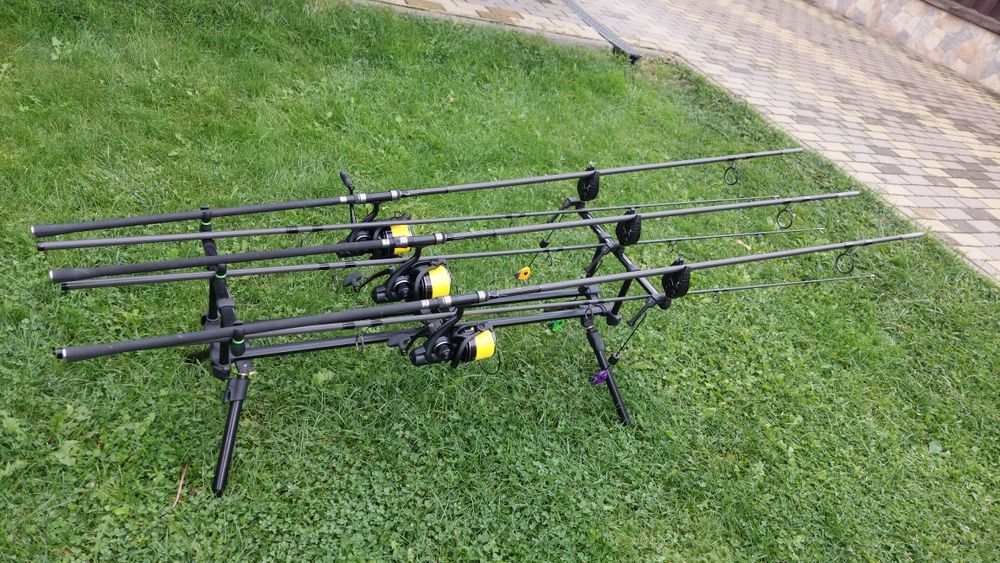 Set complet crap: fox mx/mk3, daiwa emblem 35scw, shimano tx2