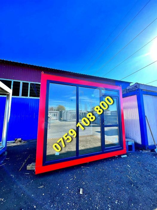 Container tip vitrina magazin containere modulare