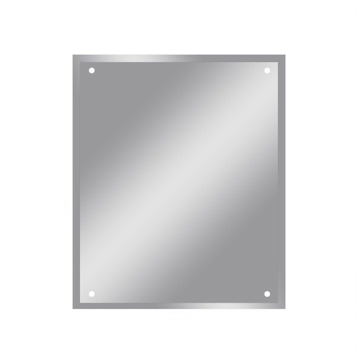 Oglinda lavoar baie 50x60, rezervor săpun 1 l, suporturi baie 4 piese