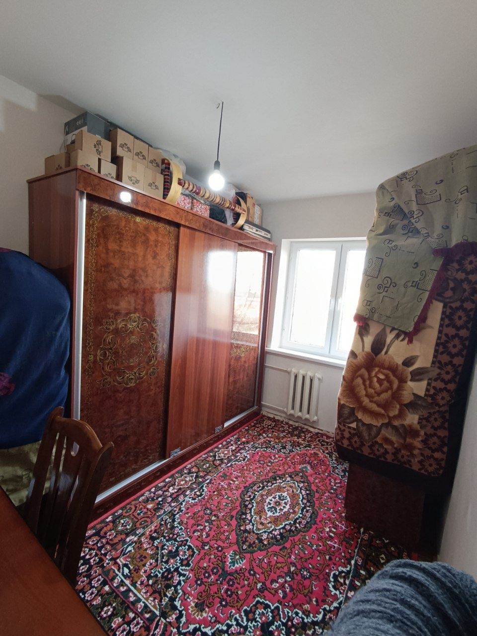 Улугбек посёлок продается квартира 3/3/4 балкон 2×6 77 серия