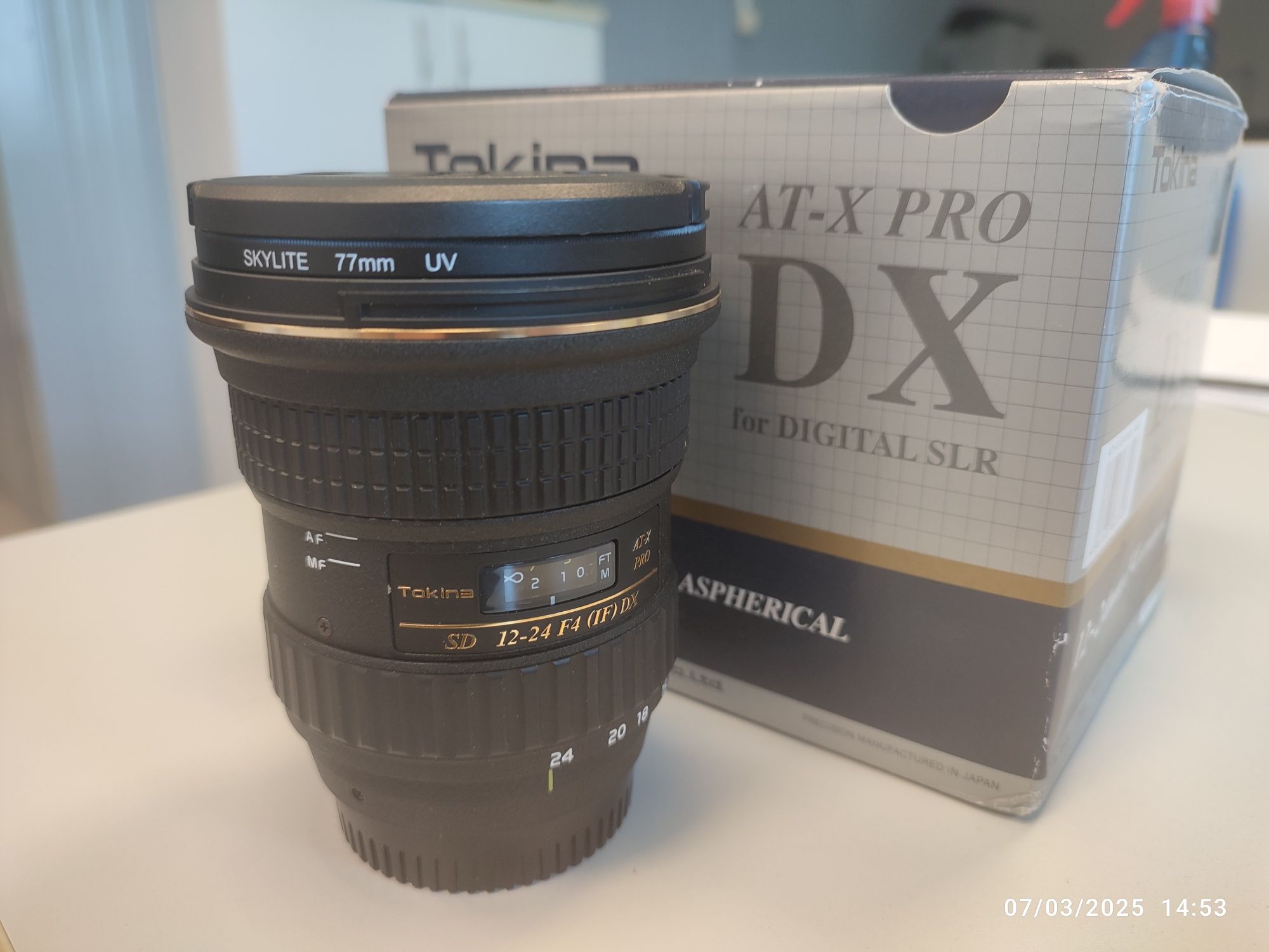 Nikon DX - Tokina 12-24mm f/4 AT-X Pro DX втора употреба