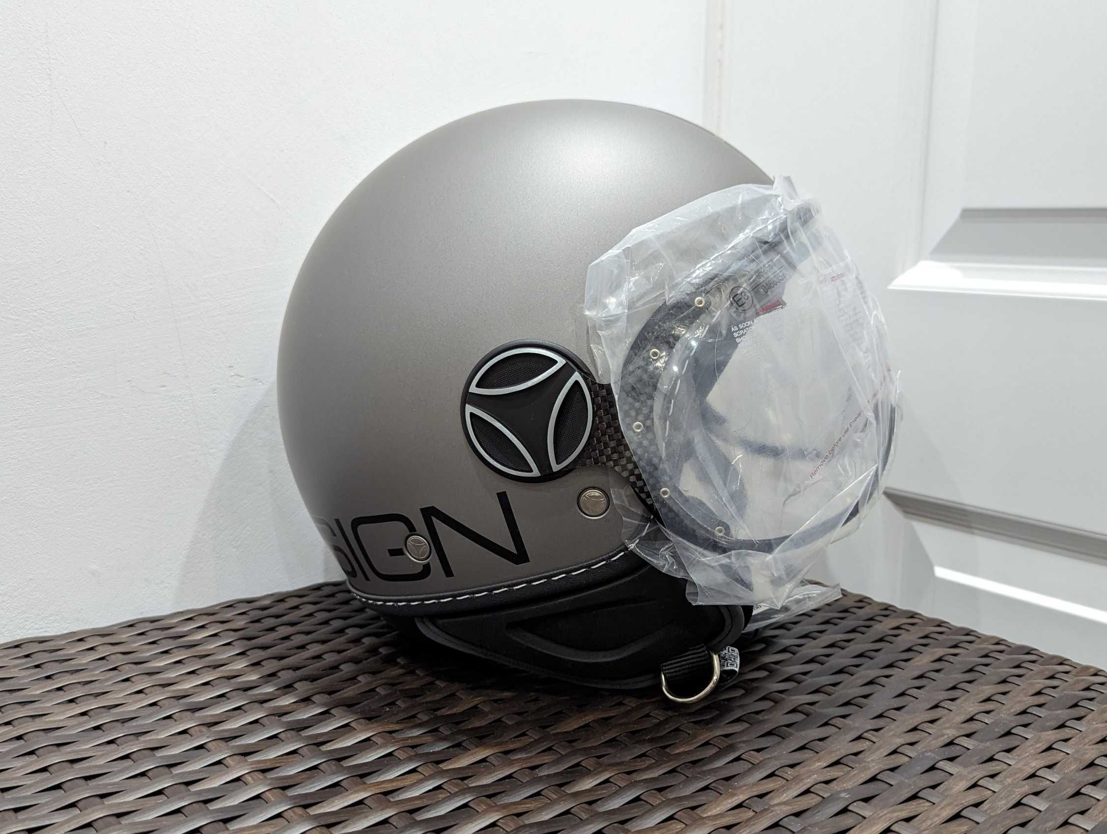 Casca moto chopper / scooter Momo FGTR Evo, marime S - open face