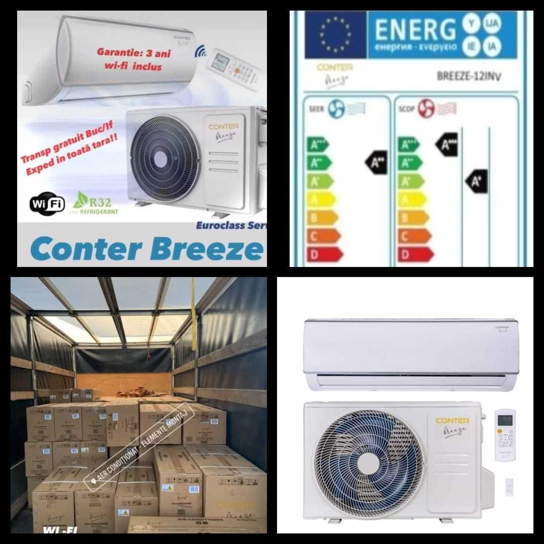 Aer conditionat inverter control WiFi CONTER BREEZE 12000 BTU