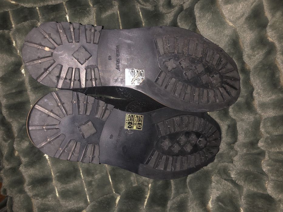 Ghete barbatesti ,piele,negre,noi White  Stuff