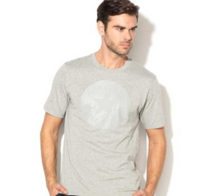 Tricou Converse culoare gri, marimea M, nou, cu eticheta