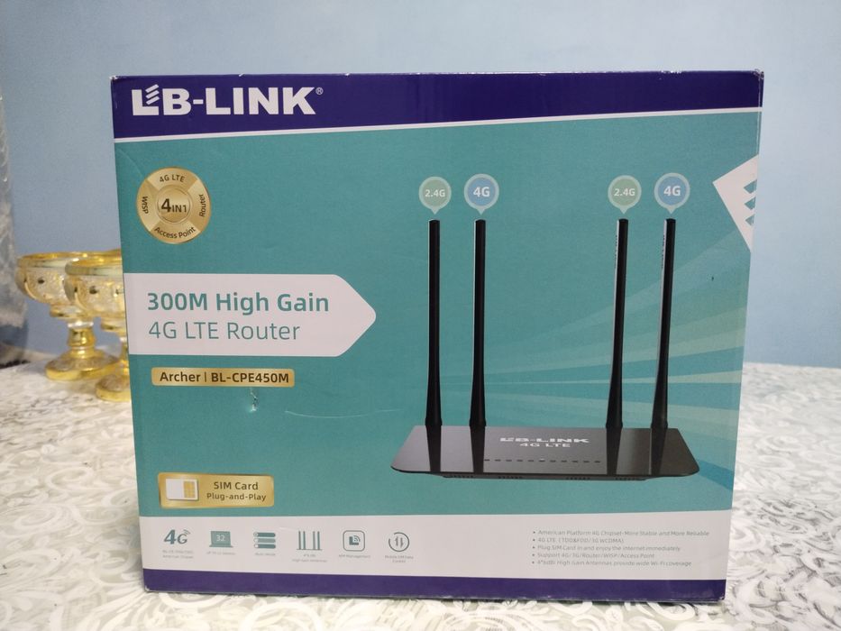 Wifi router 4g lb link