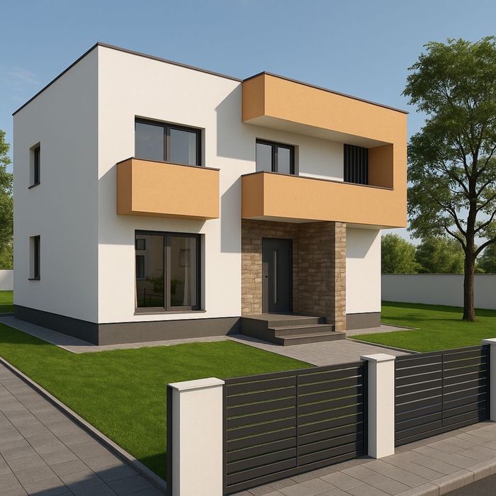 Casa P+1 Simnicu de Sus/Albesti-str.Mihai Eminescu,teren 455 mp.