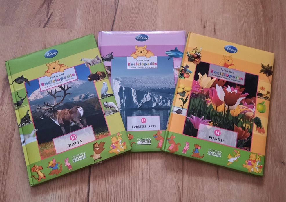 Trei cărți cu povestiri fascinante: „Tundra", "Formele apei" și „Plant