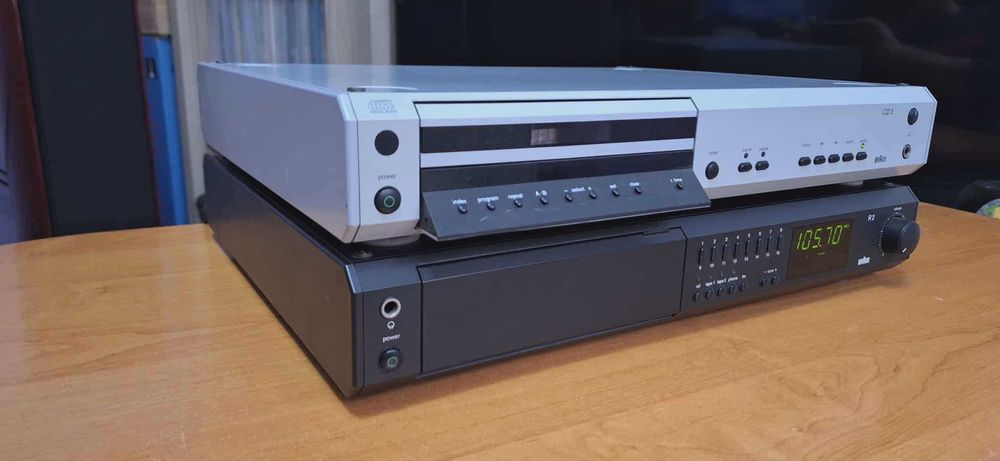Amplituner Braun R2 + CD Braun CD3 Defect NU Citeste
