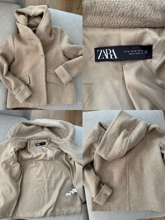 ZARA разкроено палто есенно размер М