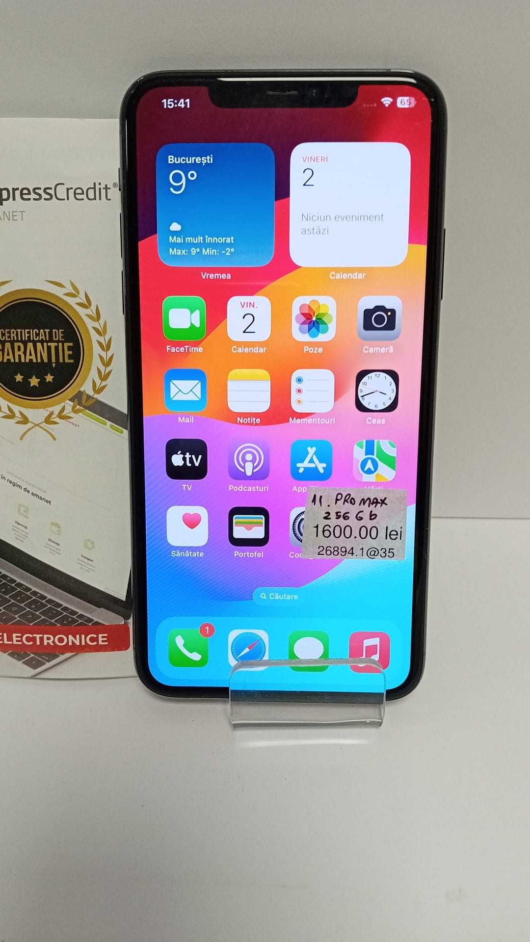 (AG 35) Telefon Iphone 11 Pro Max  256 GB / B.26894 / 1600 lei