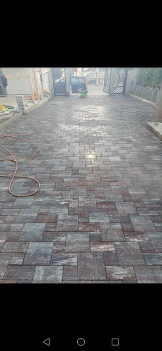 montaj pavele bordura Rigola