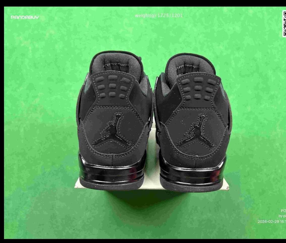 Jordan 4 black cat