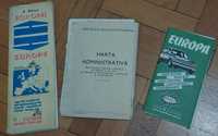 Hartă Administrativă-Republica Socialistă România 1968/ Harti rutiere