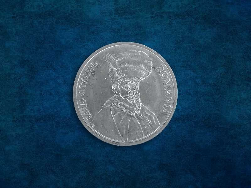 Moneda 100 lei editie 1991 - Mihai Viteazul