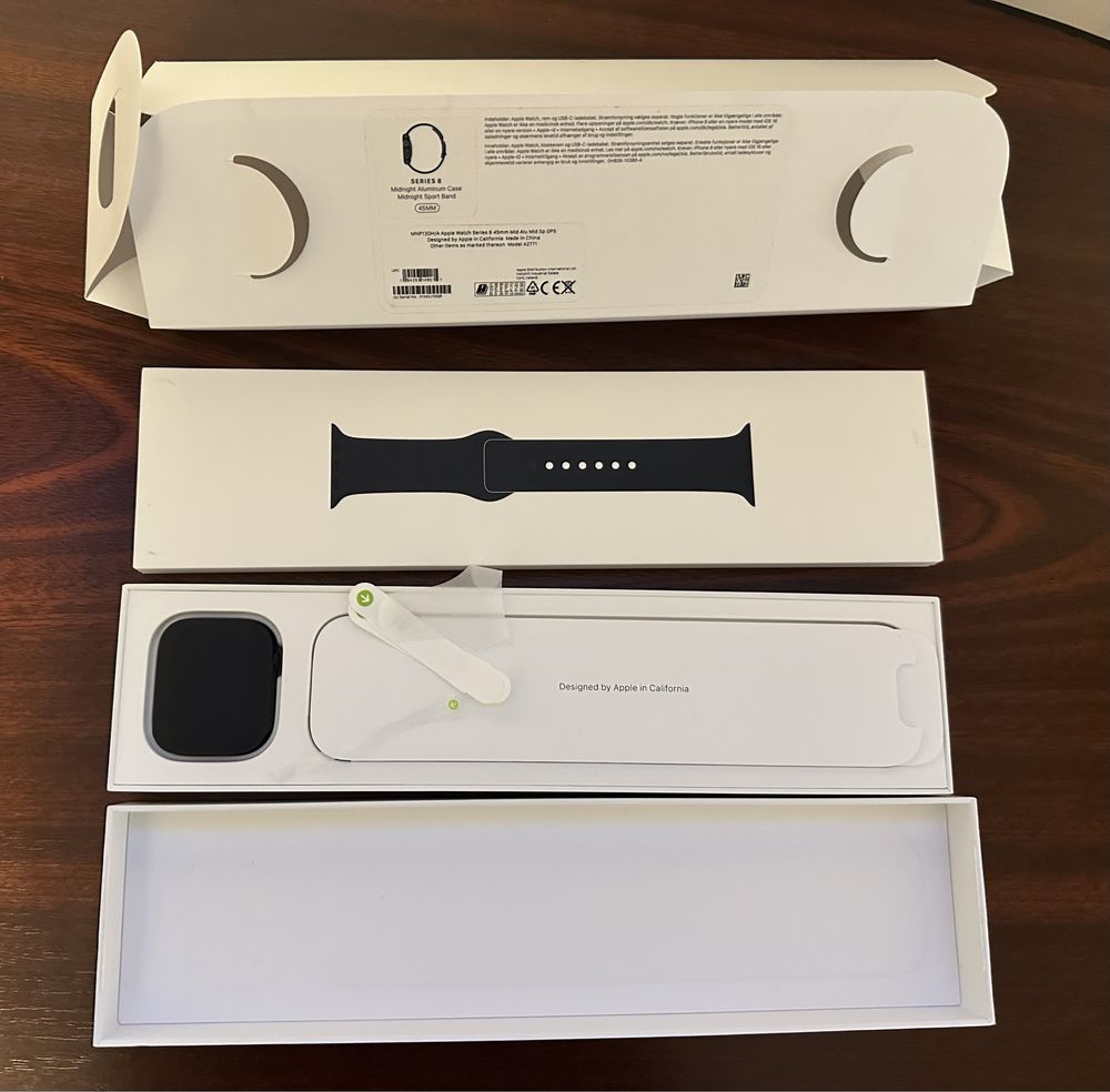 Apple watch 8 45 mm nou