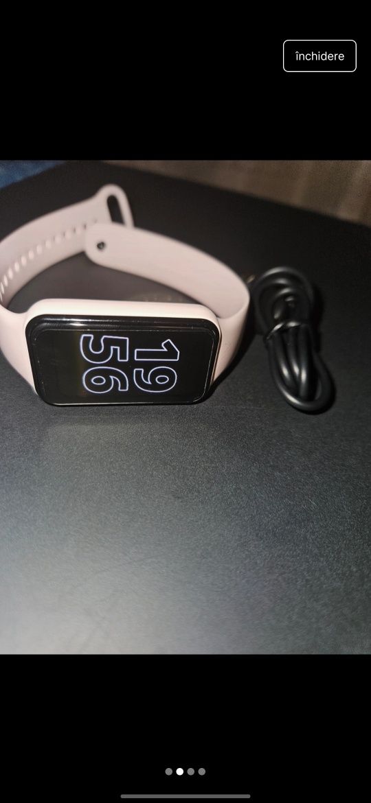 Bratara fitness Amazfit Band 7 Pink + 10 curele de schimb