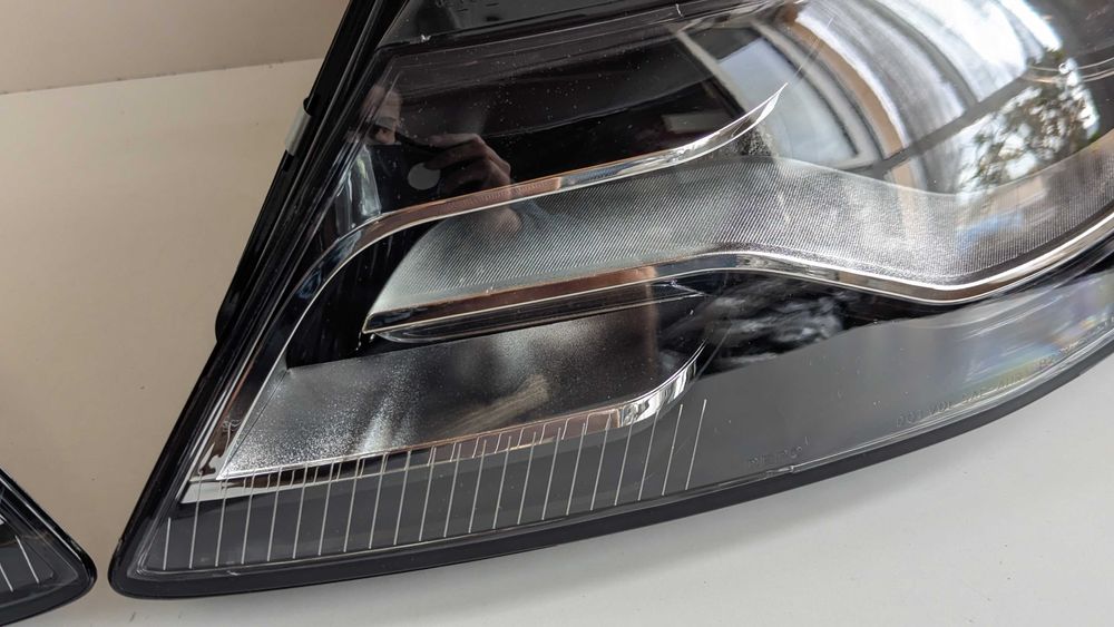 Фарове Ауди А4 Б8 ЛЕД Audi A4 B8 LED 8K 07-11г Нови тунинг Тъмни