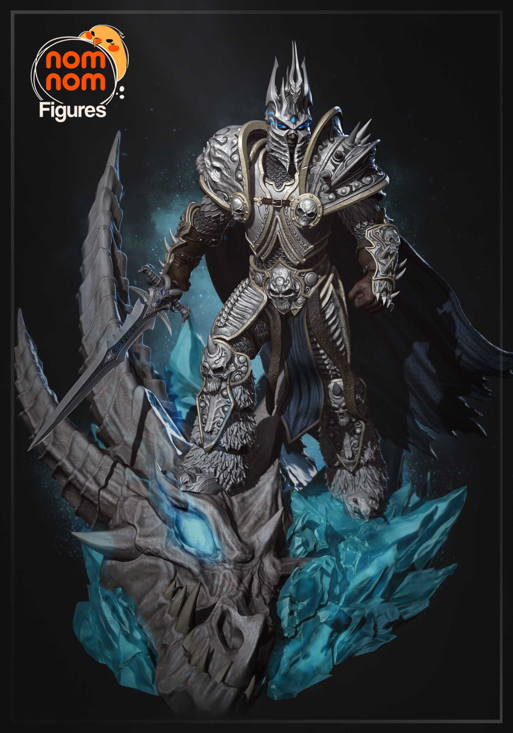WoW Lich King - 3D Printed