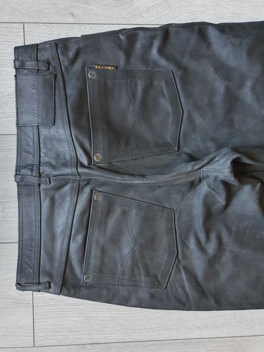 Pantaloni de piele WALLABY - Marimea 35 (Talie 90 cm)