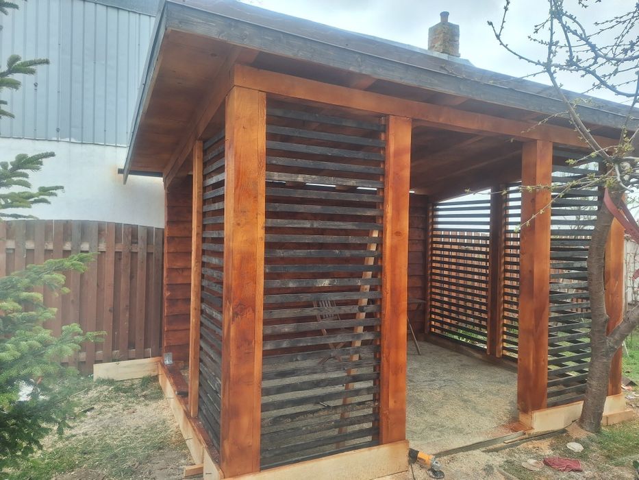 Foișor și terase mobilier și gradina