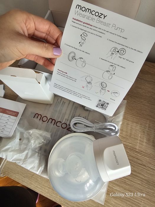 Помпа за кърма Momcozy S12 Pro, лесна за работа, електрическа, 1 брой