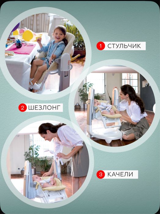Стульчик peg perego 3*1 оригинал
