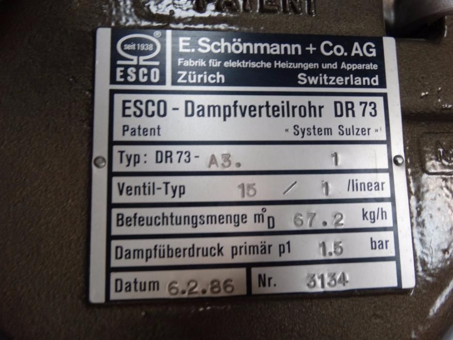 индустриален овлажнител ESCO typ DR 73