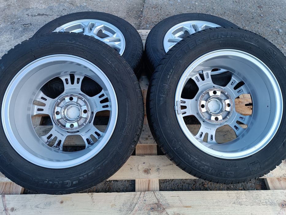 Лети джанти 14ки 4х108 Ford + зимни гуми 175/65/14 Semperit
