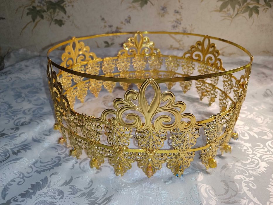 Изготовление короны (бижутерии) из тонкого металла по Вашему желанию