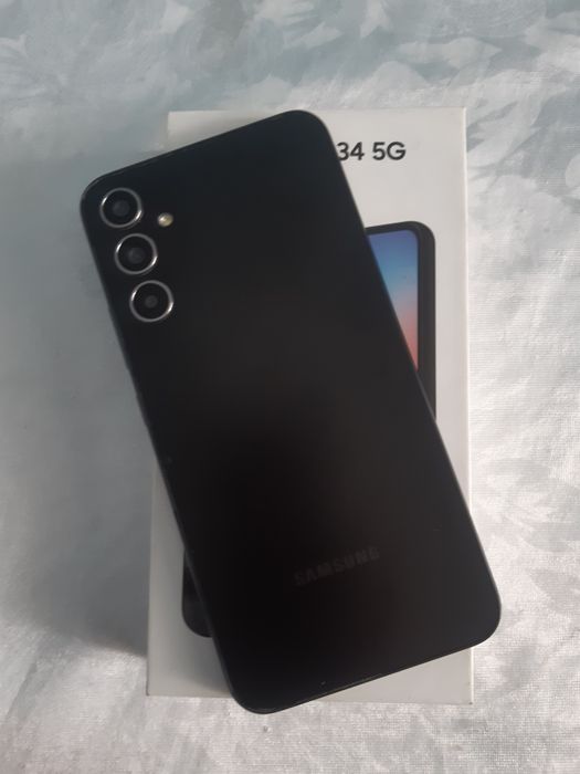 Samsung A34 5G
Hotira 128
Imei utgan
Abmen bor
Holati yaxwi