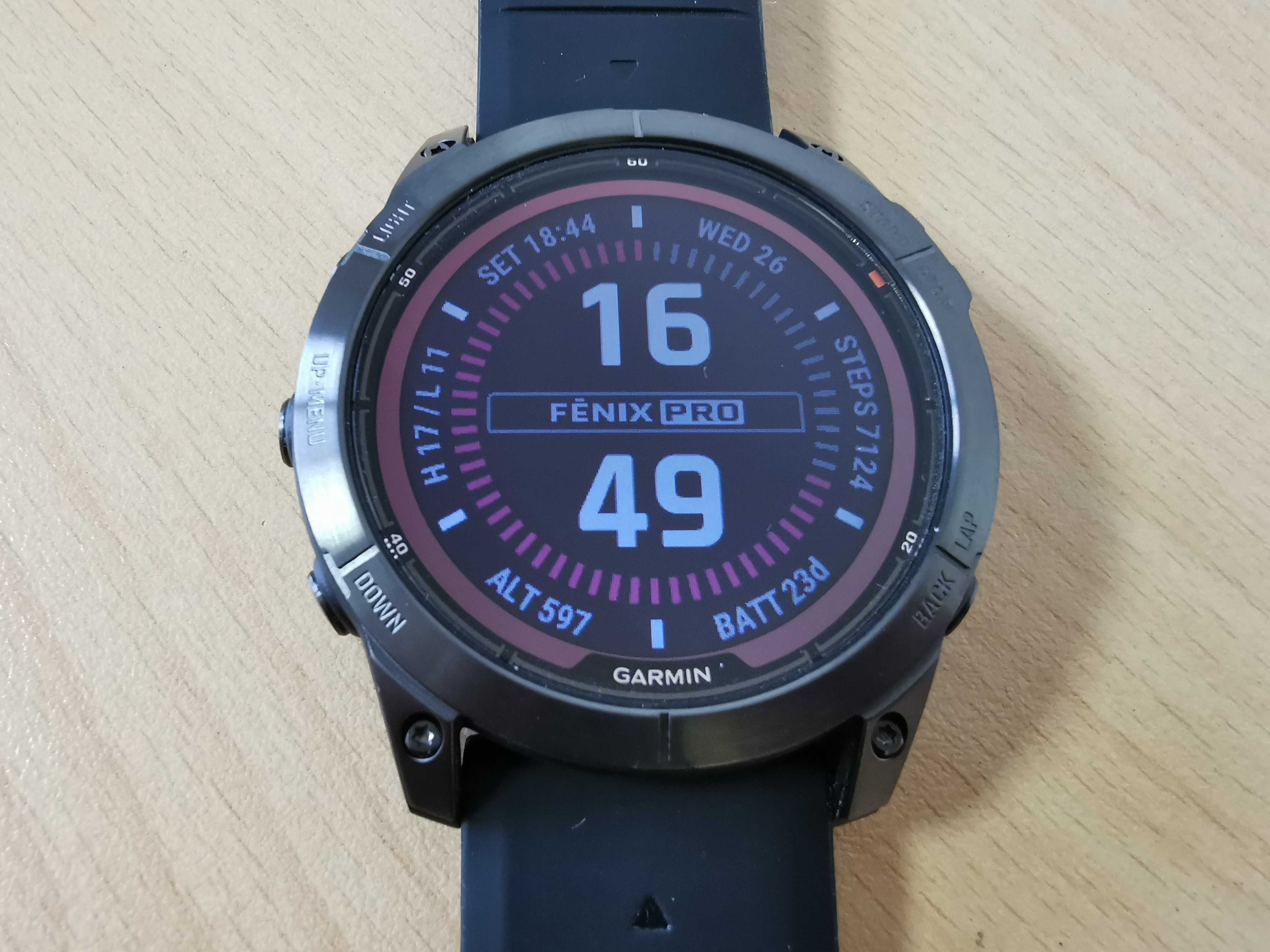 Garmin Fenix 7X Pro Solar смарт часовник закупен 10.2024 г.