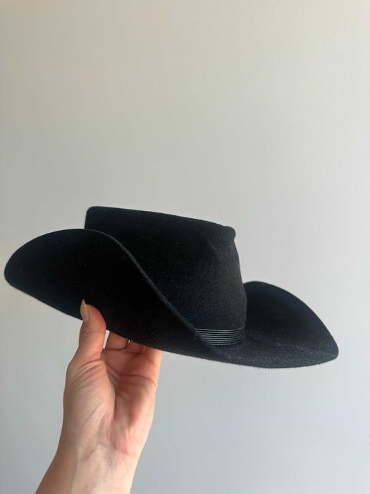 Palarie noua tip cowboy din 100% fetru 54